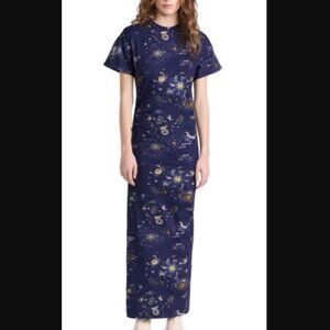 Chufy Dylan Dress in Cosmos Navy Size Small